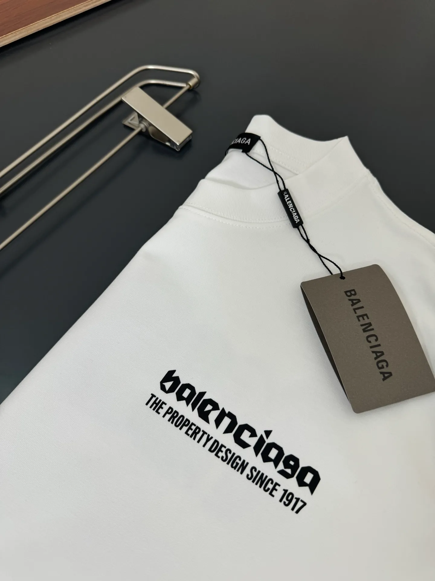 Balenciaga* *320g t logo New Arrival t ， ， Versatile ：Black White Sizes：S M L XL XXL